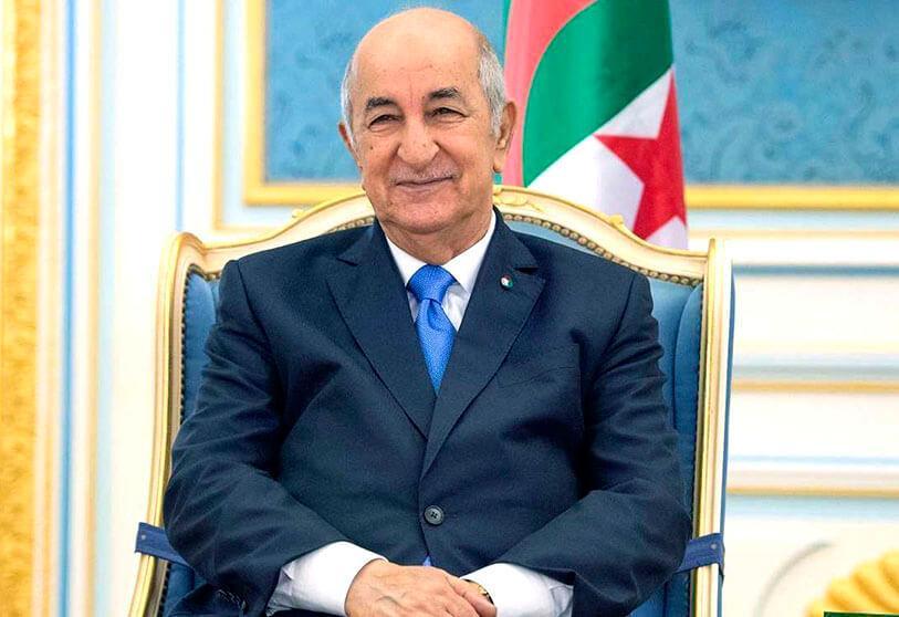 Algerian President Abdelmadjid-Tebboune 