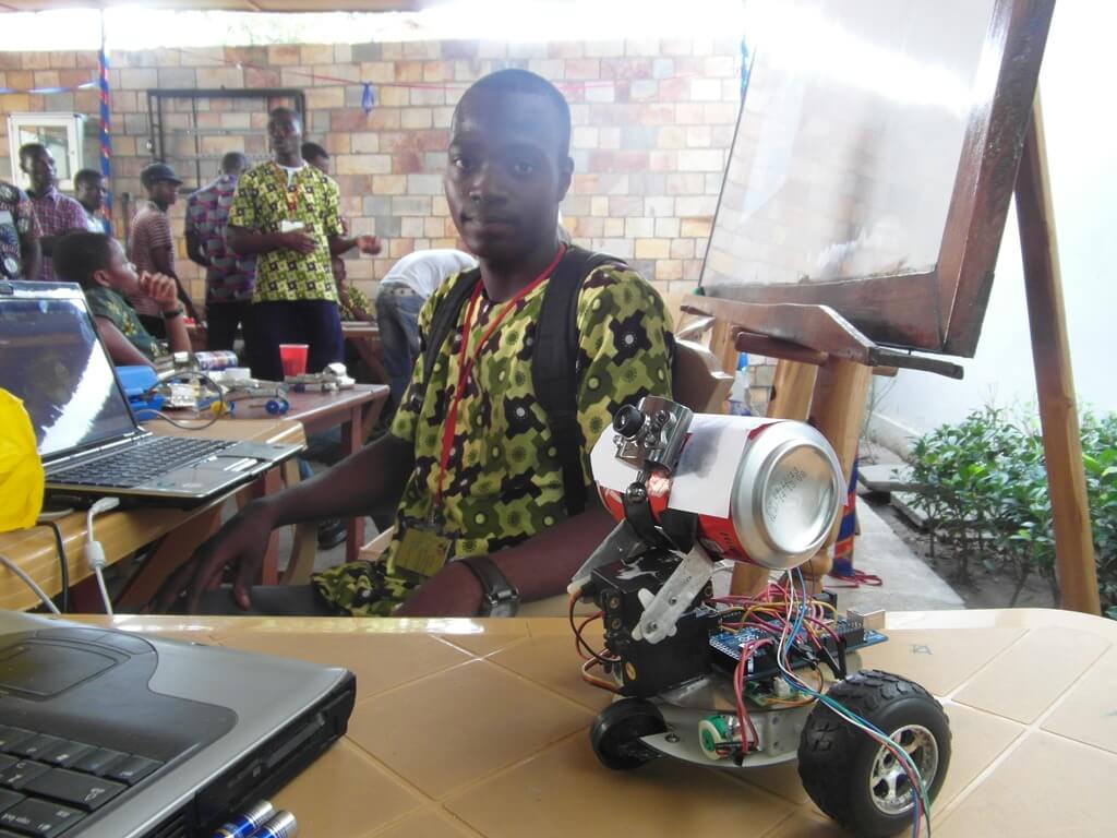 SAM KODO, The Computer Whizz from Togo Who Built His First Robot at Age Seven - African Leaders Magazine